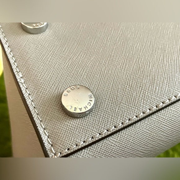 UNUSED MICHAEL Michael Kors Gray Medium Selma Saffiano Leather - Picture 9 of 16